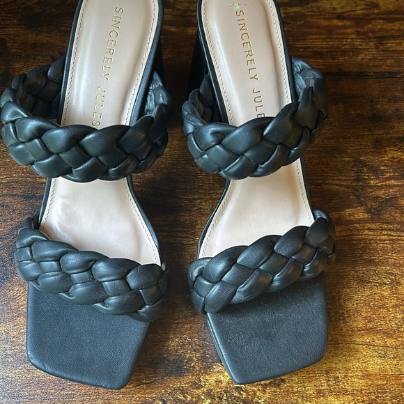 SINCERELY JULES Braided Heels - Picture 4 of 6